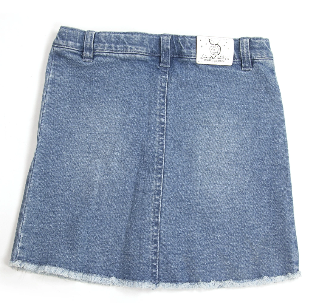 2021 New Denim Skirt Women″ Middle and Long High Waist Slim Slit Jean Skirt