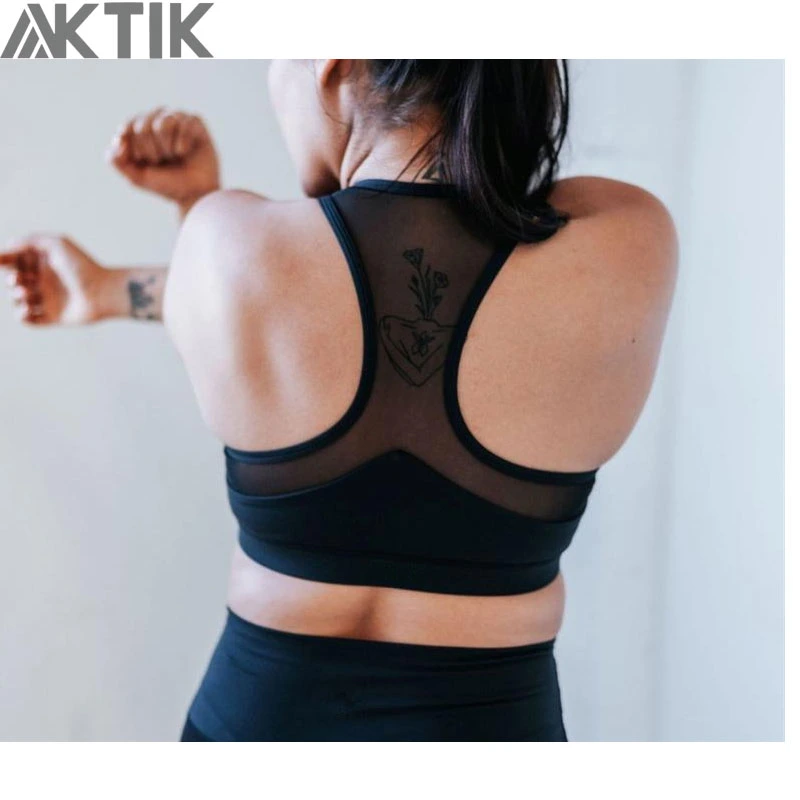 Wholesale Womens Gym Clothing Fitness Yoga Athletic Sports Bra Custom Logo Sports Bra Yoga Sports Bra