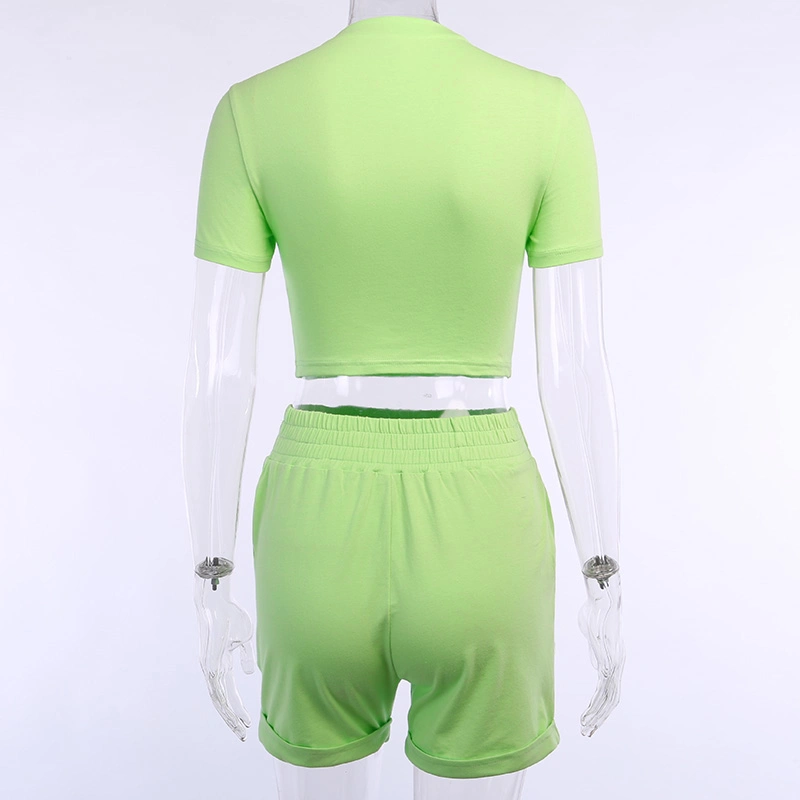 Women's Sports Two-Piece Suit Leisure Clothing Summer Clothes