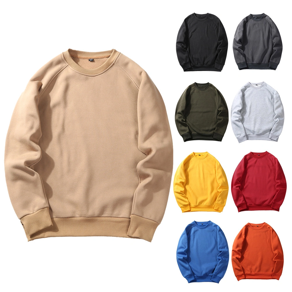 Manufacturer Sports Polyester Oversize Custom Printing Logo Men Pullover Sweatshirts