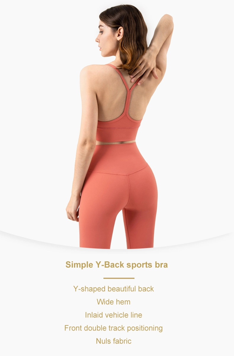 Sports Underwear Non-Marking No Steel Ring Bra Running Fitness Sports Yoga Bra Quick-Drying Underwear