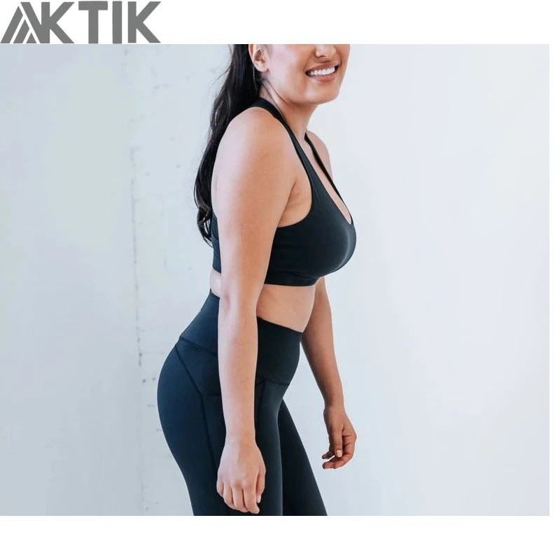 Wholesale Womens Gym Clothing Fitness Yoga Athletic Sports Bra Custom Logo Sports Bra Yoga Sports Bra