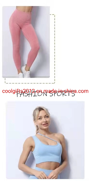 Custom Fitness Yoga Pants Sports Bra Set Workout Leggings Crop Tops Suits