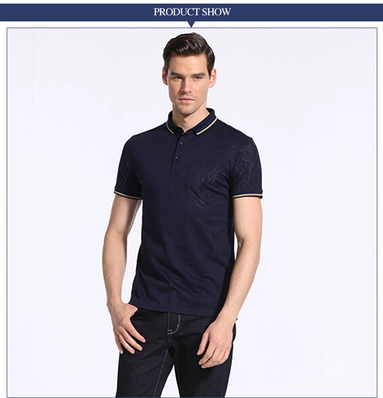 Men's Polo Collar Short Sleeve Tees Sport Polo T Shirt for Men