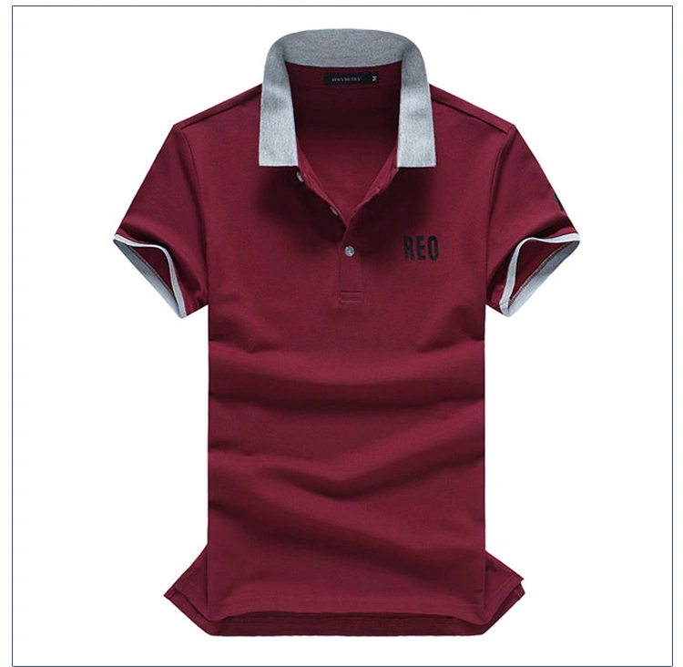 Men Polo T-Shirts, Custom Polo T Shirt/T Shirt Polo, OEM Embroidery Polo Shirts