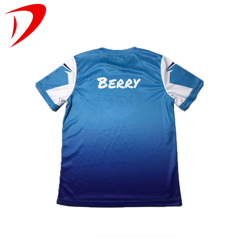 Team Sport Training Wear Factory Any Logo Customized Full Digital Sublimation Tee Man T Shirts