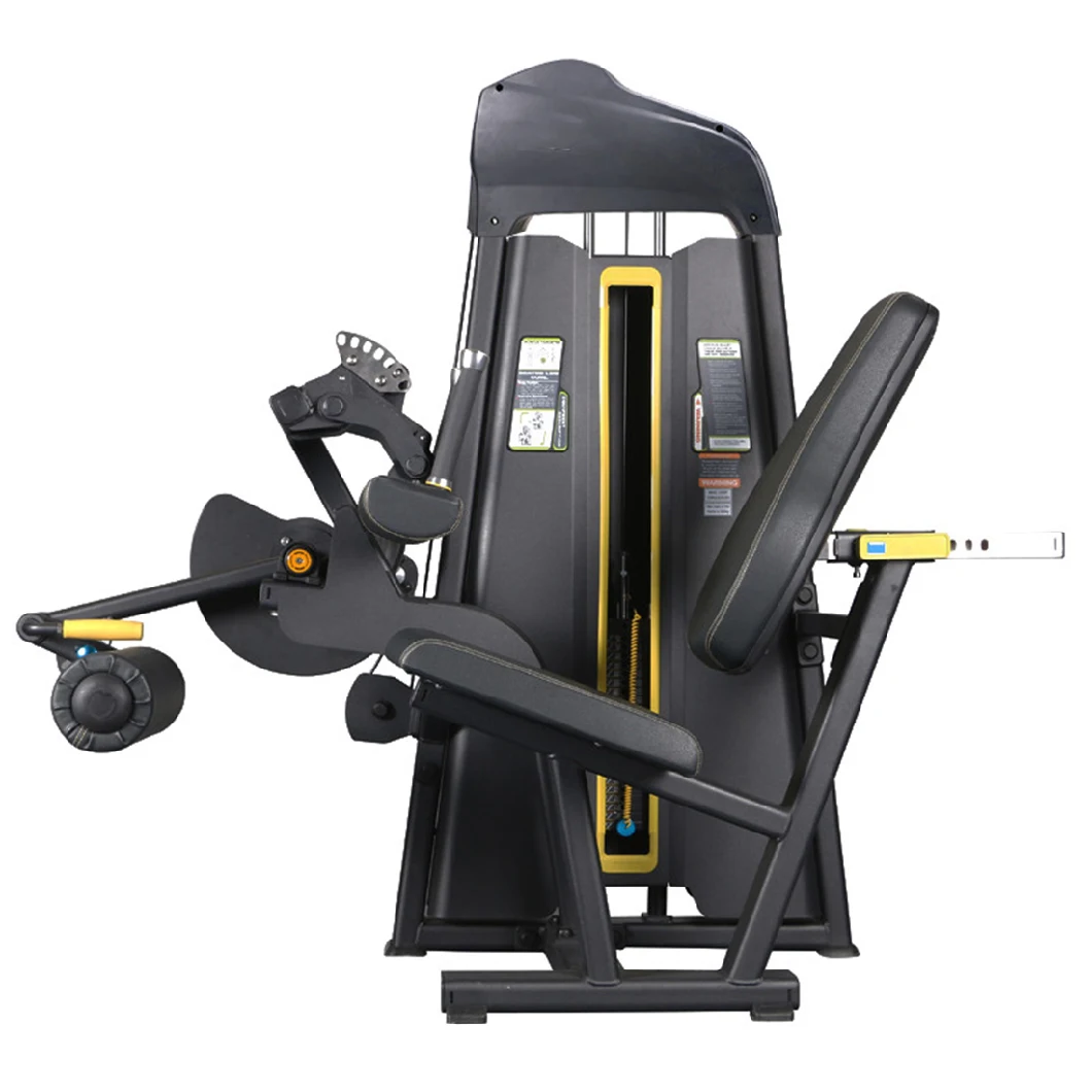 Ont-N018 Commercial Pin Loaded Seated Leg Curl Equipment Strength Training Machine with Weight Stacks