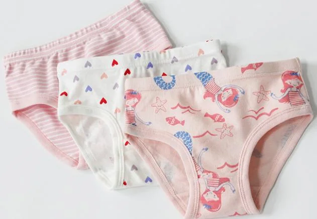 Custom Little Girls Panty Comfortable Panty in Underwear for Kids