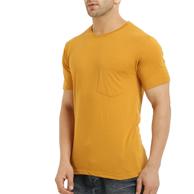 OEM Custom Pocket Sport Workout Sweater Man O-Neck T-Shirts