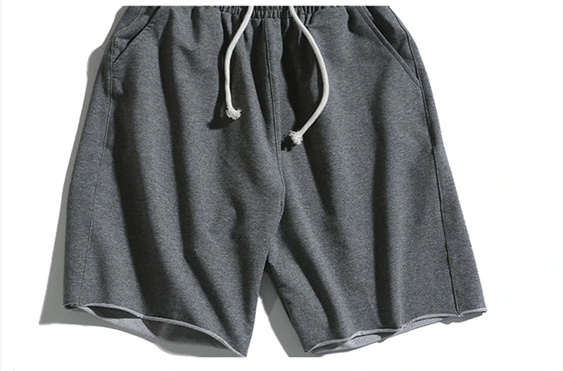 Athletic Casual Pants for Men Loose Versatile Cropped Pants