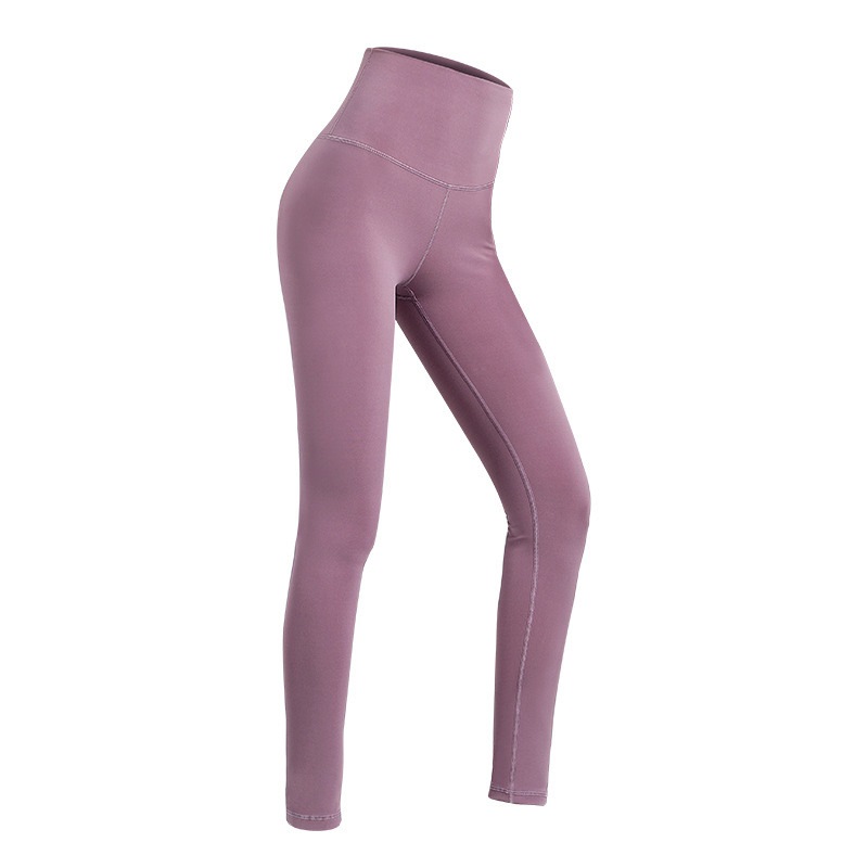 2020 New Nude Yoga Pants Women High Waist Leggings Peach HIPS Running Tights Sports Fitness Pants