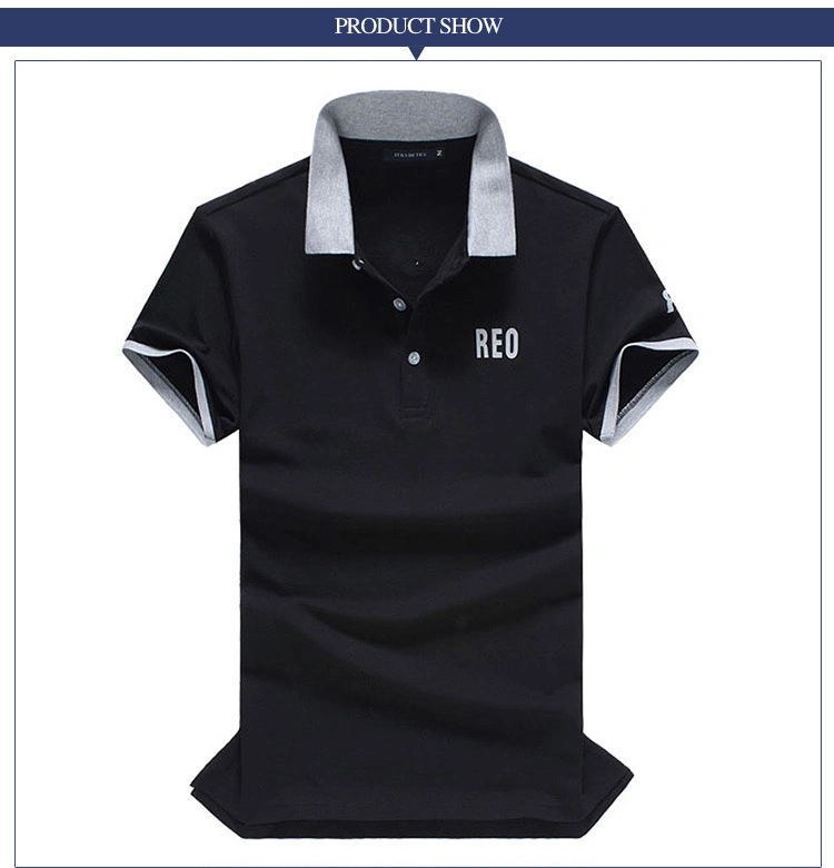 Men Polo T-Shirts, Custom Polo T Shirt/T Shirt Polo, OEM Embroidery Polo Shirts