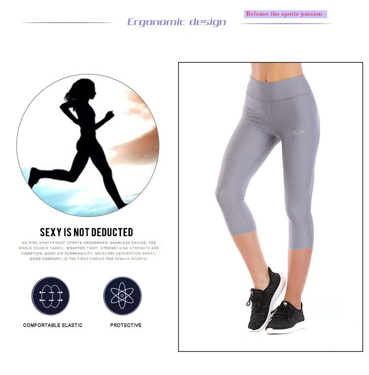 Cody Lundin Women Compression Sports Fake Two-Piece Running Gym Yoga Leggings Pants