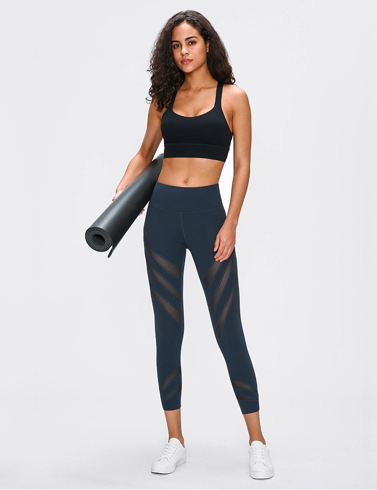 Wholesale Running Leggings Athletic Gym Sports Clothing Women Fitness Yoga Wear