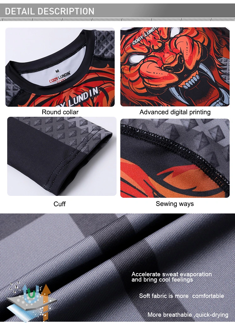 Cody Lundin 100% Polyester Custom Logo Long Sleeve Polo Shirt Men Sport OEM T-Shirt Printing