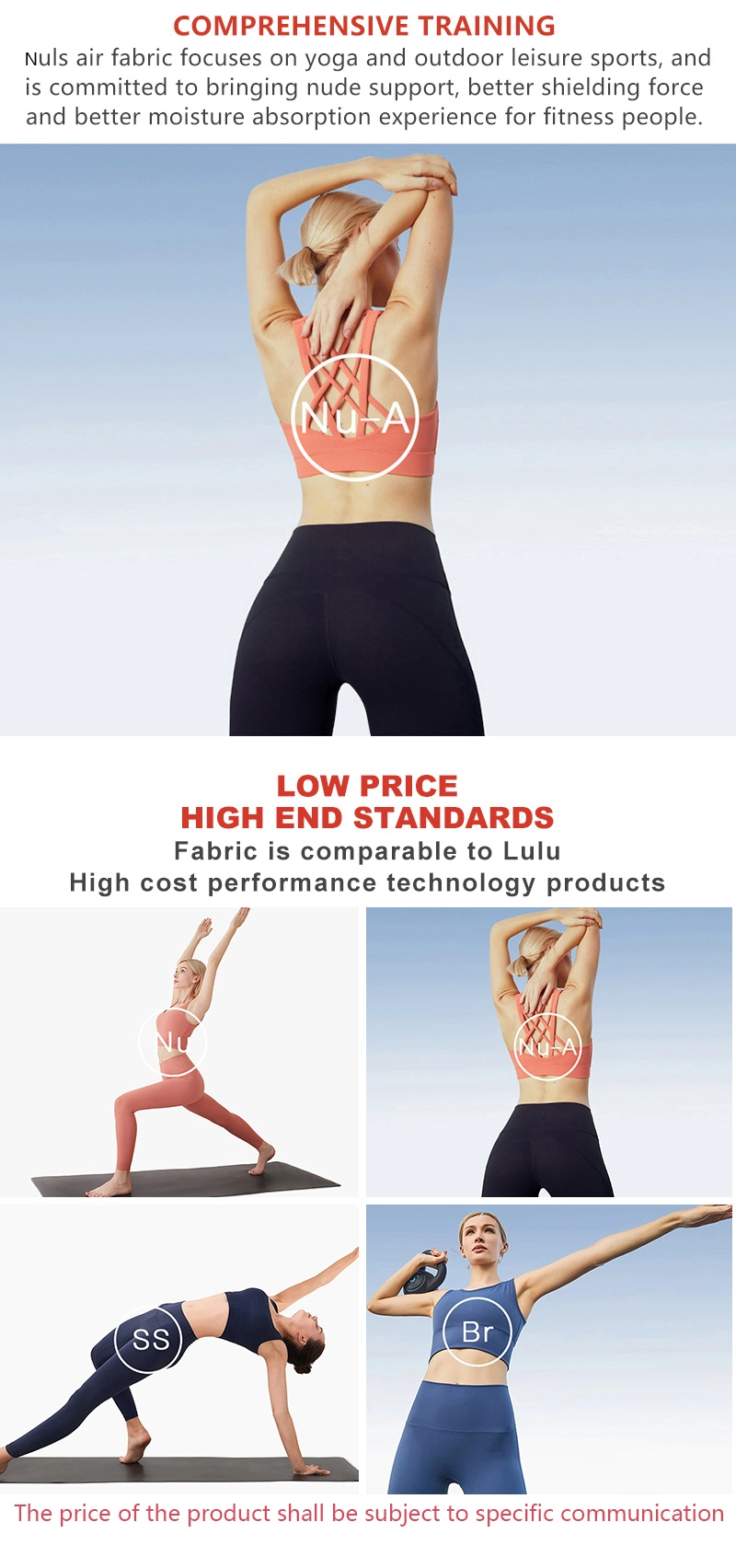 Women Yoga Bra with Pocket High Impact Custom Sports Bra Fitness Crop Top