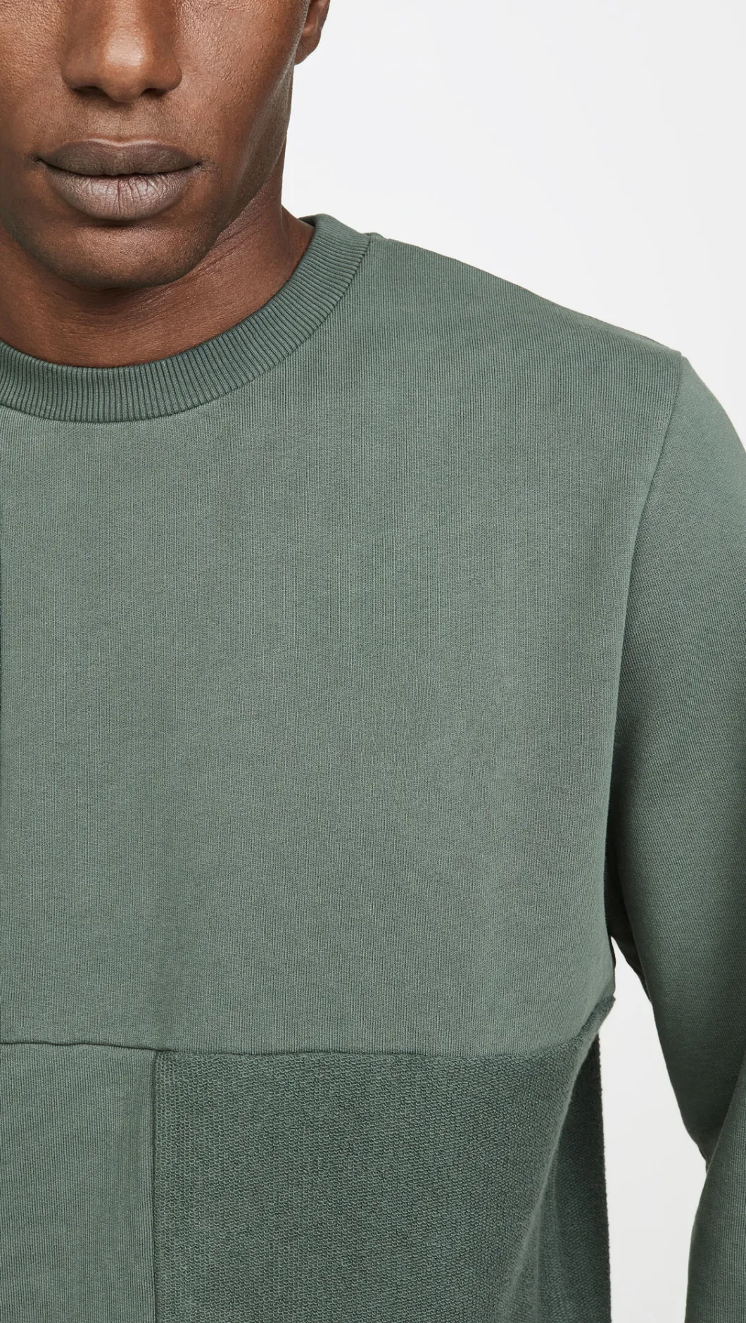 Wholesale Fashion Crew Neck Hoodie for Men 100%Cotton Custom Men's Long Sleeve Sweatshirts