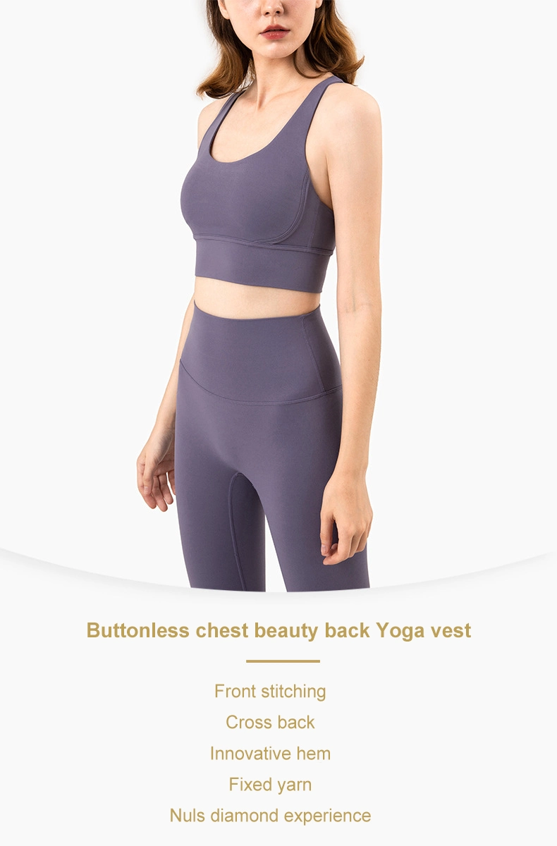 Wholesale Fashion Cross Strap Fitness Yoga Sports Underwear Customized Sports Underwear