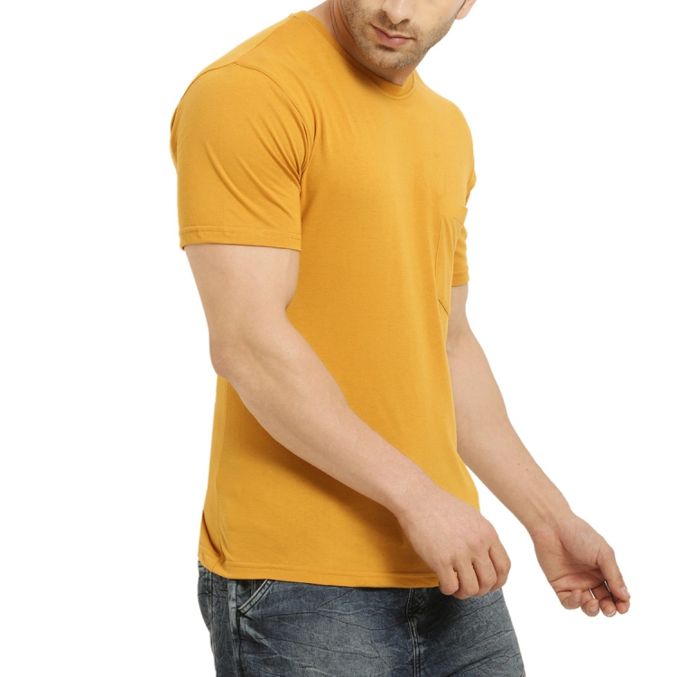 OEM Custom Pocket Sport Workout Sweater Man O-Neck T-Shirts