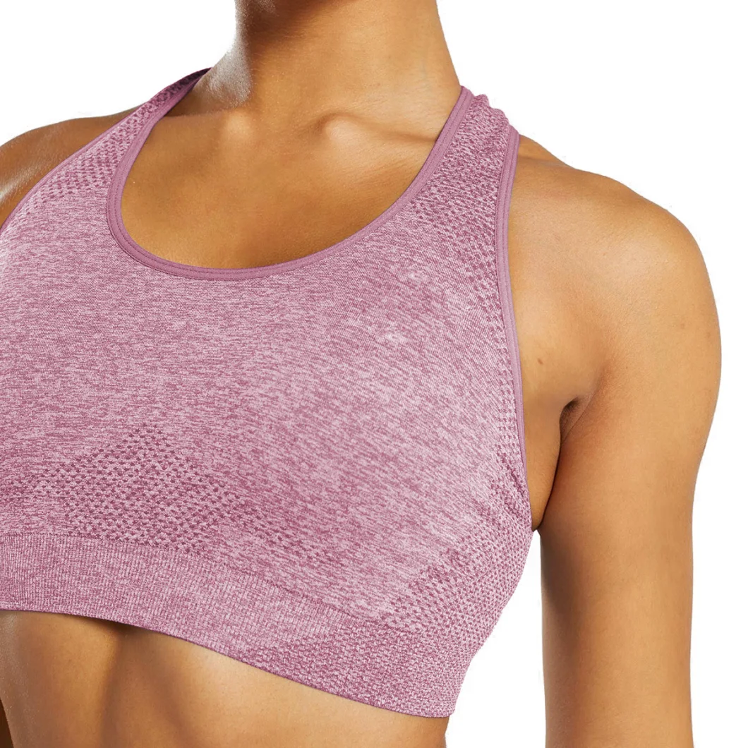 Women's High Impact Activewear Sports Bras Padded Seamless Support Yoga Workout Fitness