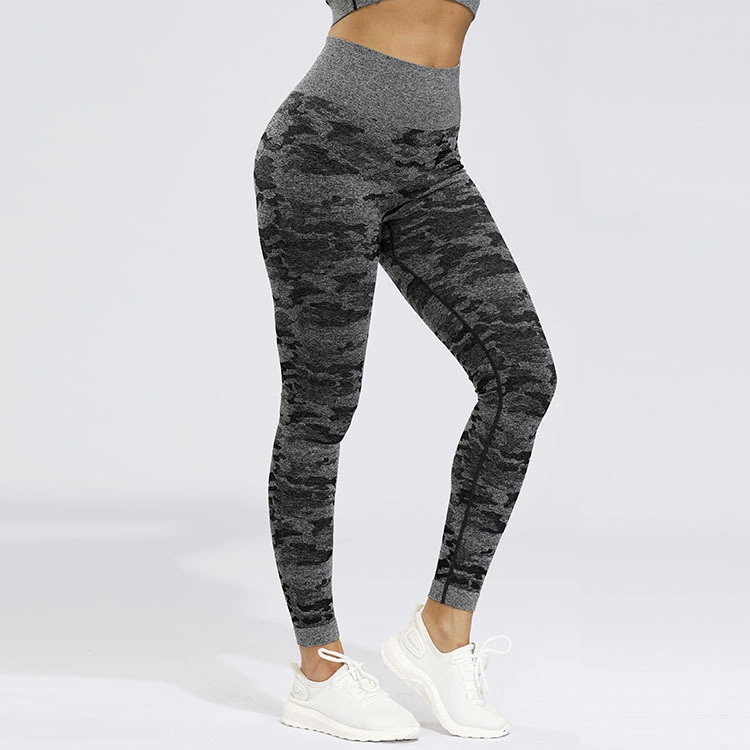 Camouflage Fitness Pants Women's Yoga Wear Sexy Yoga Pants (007)