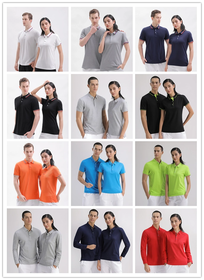 Wholesale Golf Polo Shirt for Men Short Sleeve T Shirt Men Polo Shirt with Custom Logo