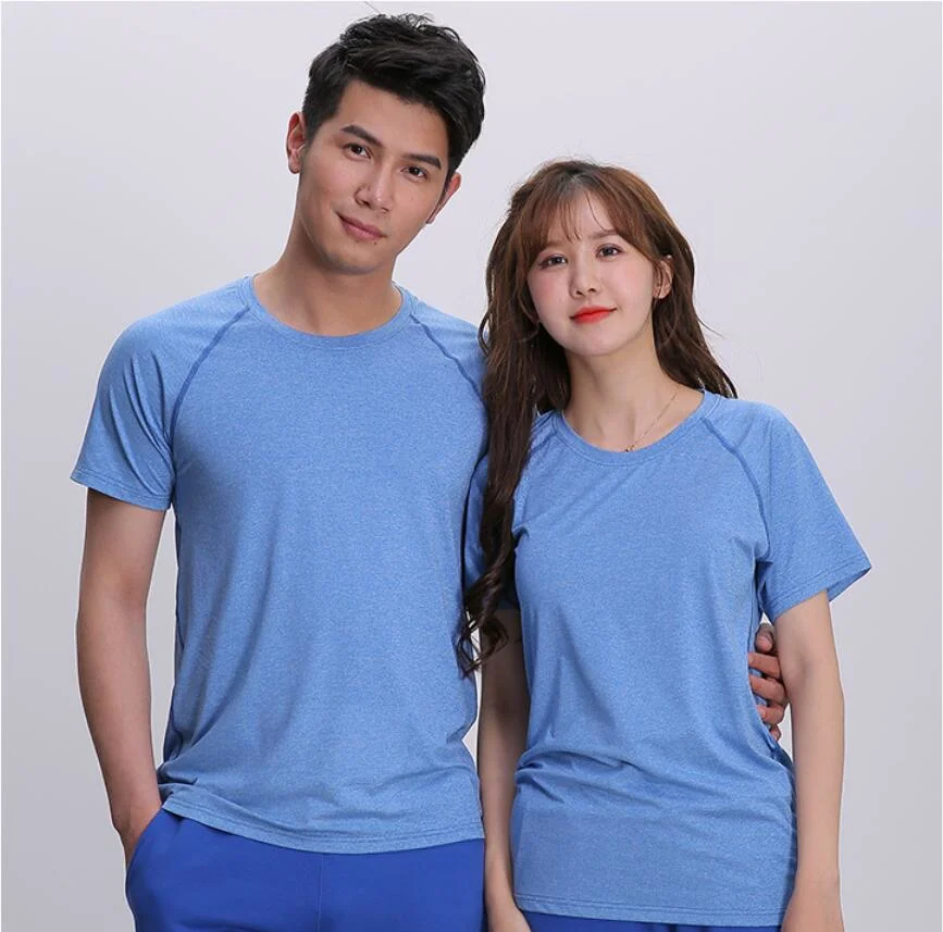 Wholesale Stock Custom Print Men's Clothing Gym Sport Wear Tight T Tee Shirts
