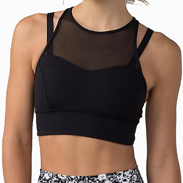 Padded High Impact Support Shockproof Yoga Workout Fitness Sports Bra