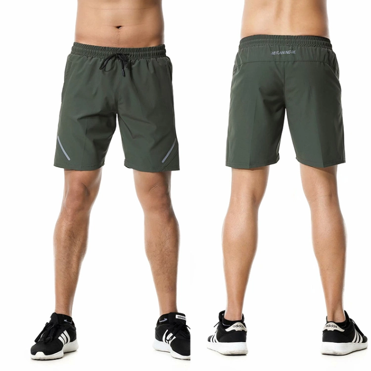 Mens Sweatwear Jogging Training Casual Short Sports Men Black Running Shorts Quick Dry Polyester Spandex Shorts