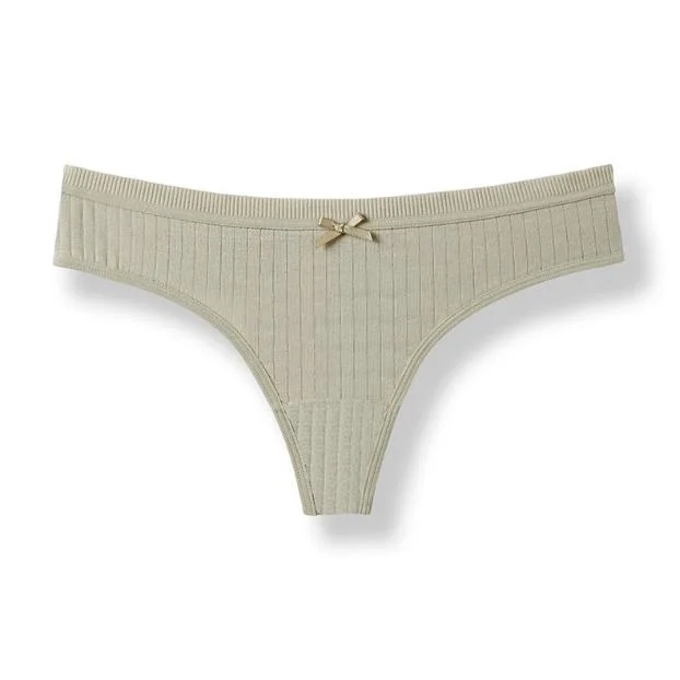 Super Comfort Seamless Panties Underwear Lingerie Briefs Cotton for Women Thong