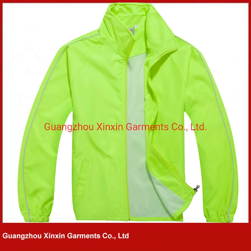 Fashion Design Mens Sports Jumper Zipper Jogging Workout Jackets (J456)