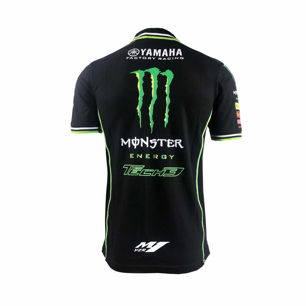 Custom Motorcycle Team Wear Sports Uniform YAMAHA Polo Shirt Manufactuer
