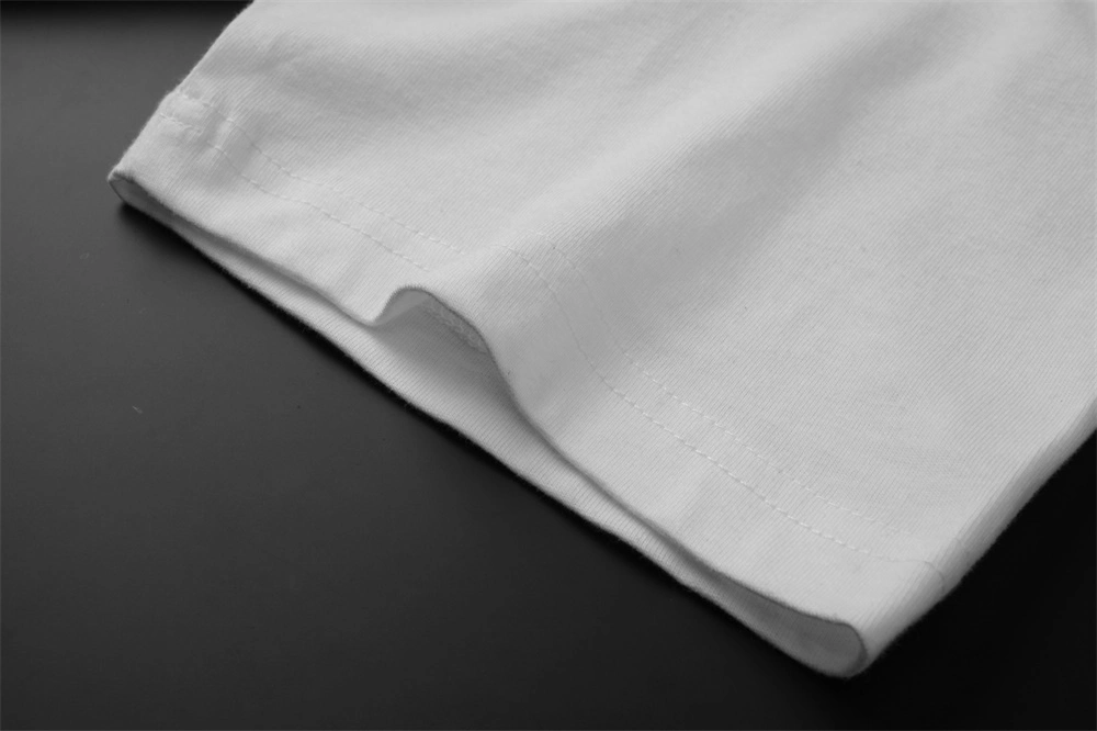 New Fashion Summer Clothing 100% Cotton Short Sleeve T-Shirt Round Neck Tee Shirt
