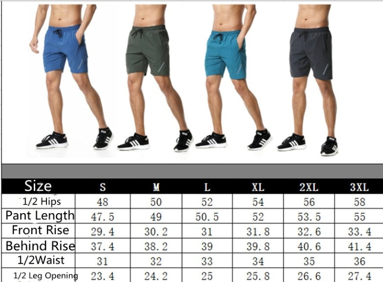 Sweatwear Short Sports Men Black Running Shorts New Arrivals Mens Quick Dry Polyester Spandex Shorts