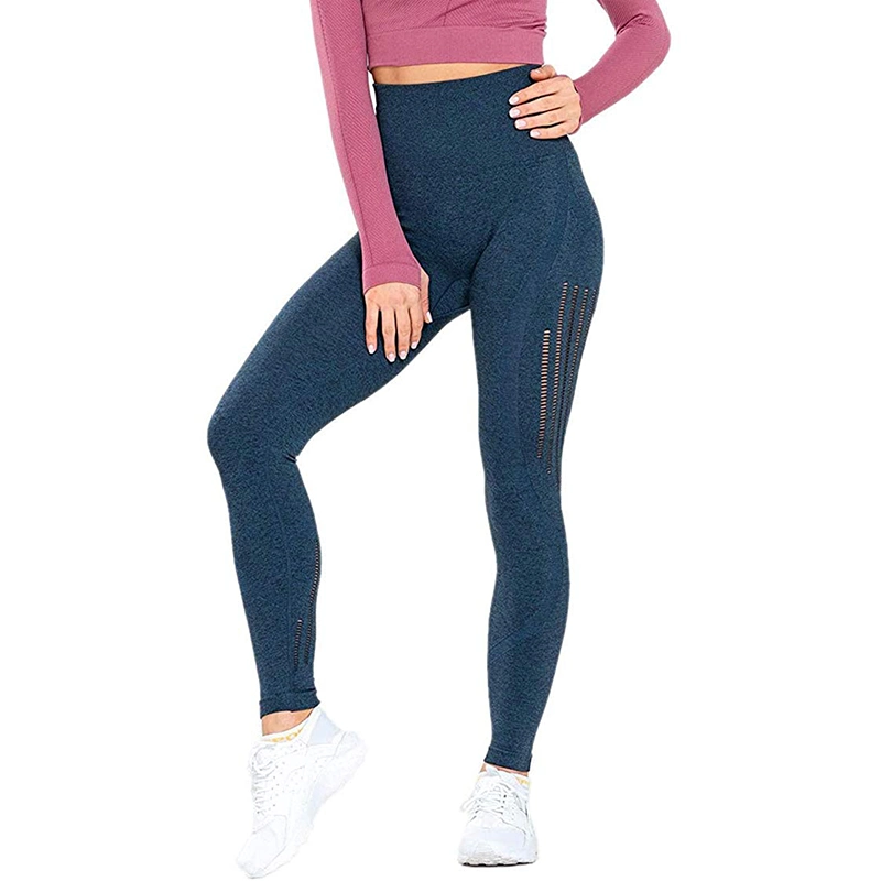 Stylish High-Waisted Gym Workout Running Training Leggings Women Sports Wear