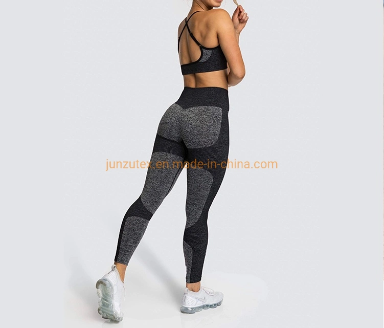 Gymwear High Waisted High Compression Seamless Women Yoga Pants Leggings with Custom Logo Women Yoga Leggings Girls Gym Pants Ladies Yoga Suit Gymwear