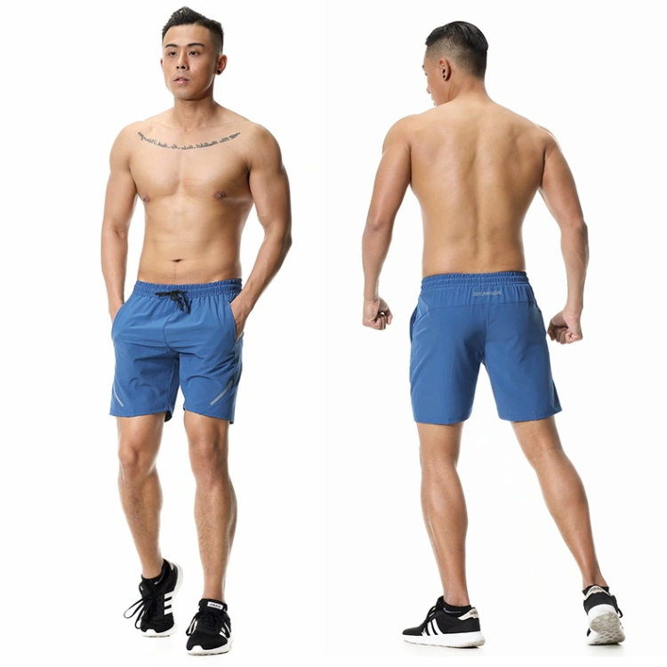 Mens Sweatwear Jogging Training Casual Short Sports Men Black Running Shorts Quick Dry Polyester Spandex Shorts