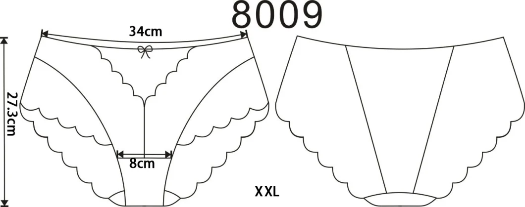 Women's Underwear Low Waist Lace Pattern Solid Color Briefs Seamless Plus Size Lingerie Underwear