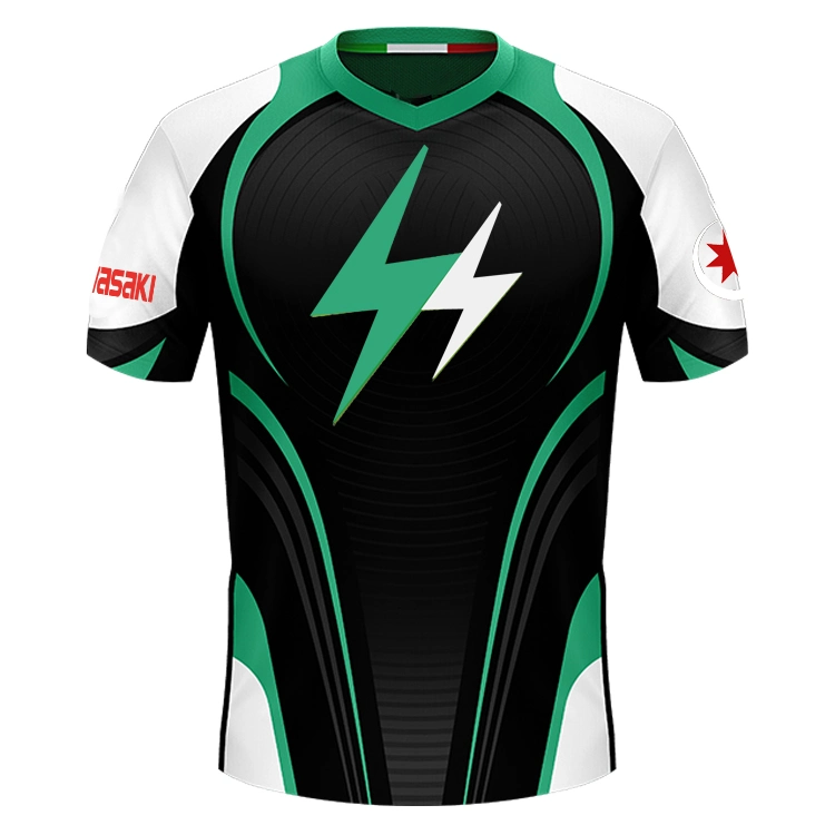 2020 New High Quality Custom Sublimation Performance Gaming E-Sport Shirt Team Gaming Jersey