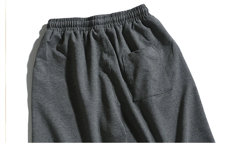 Athletic Casual Pants for Men Loose Versatile Cropped Pants