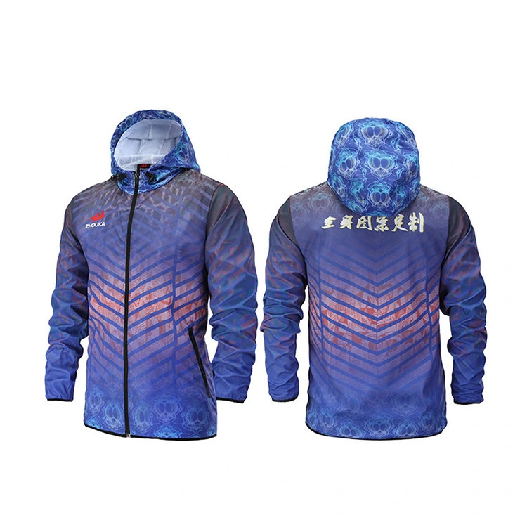 Running Reflective Mens Sports Jacket Dri Fit Wholesale Spring Windbreaker Jacket