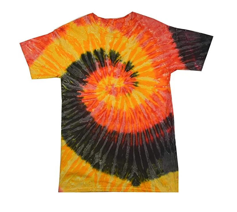 Custom Youth & Adult Tie Dye T-Shirt Polyester Printed Shirt