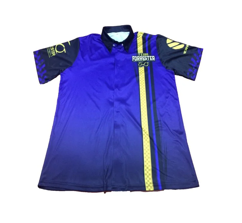 Custom Sublimation Custom Racing Pit Crew Shirt Wholesale for Racing Team Sports Jersey