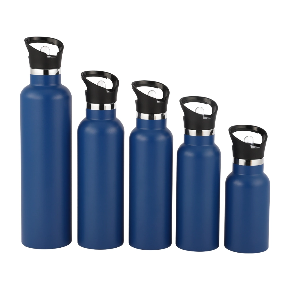 Hot Selling 18/8 Stainless Steel Sports Water Bottle 750ml Insulated Narrow Mouth Flask