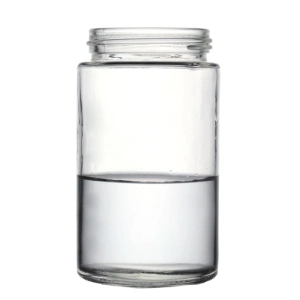 Hot Sale Clear Flint High Quality Metal Lids Storage Food Glass Jar Manufacturers