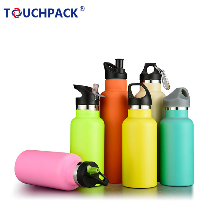 Hot 18oz 32oz Vacuum Insulated Stainless Steel Thomas Water Bottle Flask with Sport Straw Flex