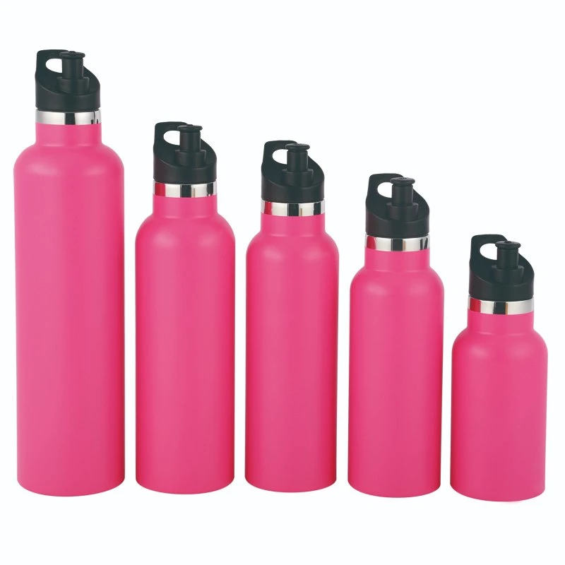 New Product Water Bottle Colorful Vacuum Flask 18oz Stainless Steel Drinking Wine Water Bottle