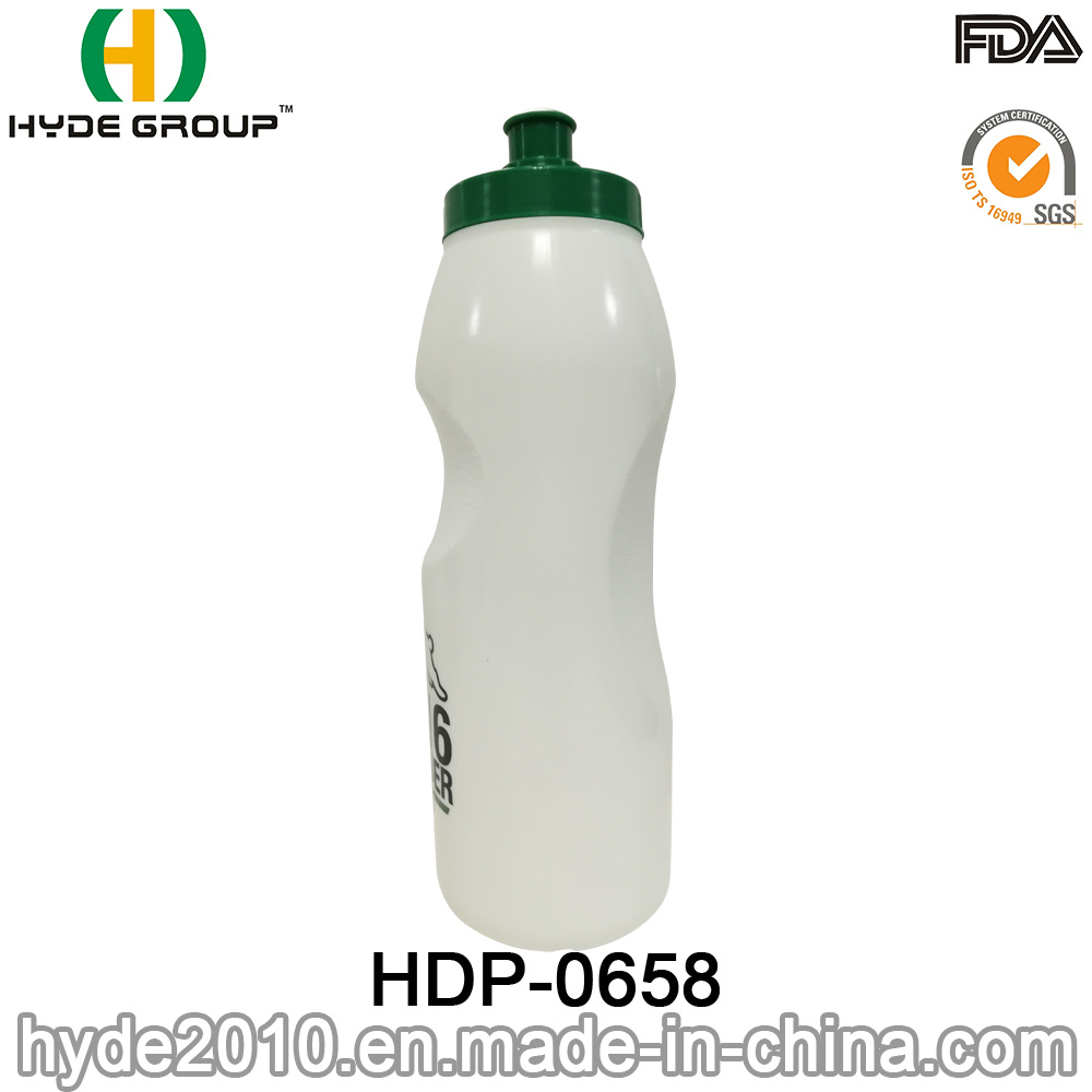 750ml Custom Color Logo Outdoor Plastic Sport Water Bottle (HDP-0658)