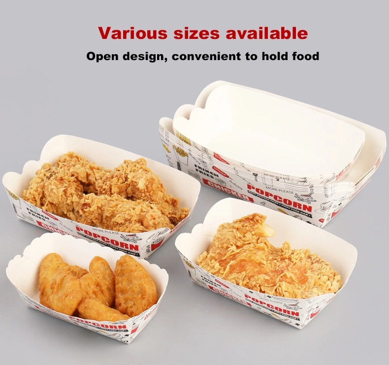 Food Boxes Takeaway Packaging Fried Chicken Sushi Takeaway Box Paper Takeaway Box