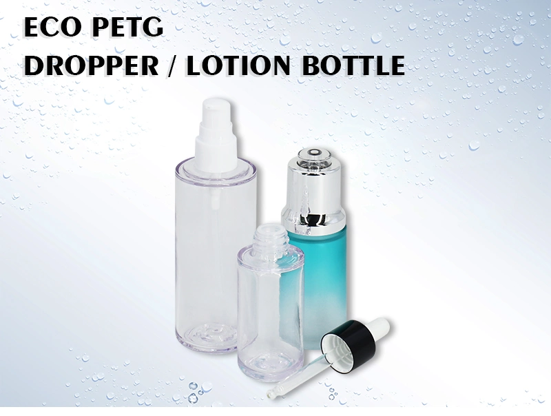 100ml Round Clear Fine Mist Spray Bottle Eco Friendly Dropper Bottles